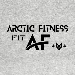 Fit Fam - Arctic Fitness - Black Logo T-Shirt